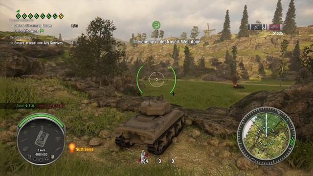 World of Tanks: Mercenaries War Stories (PS4) смотреть онлайн