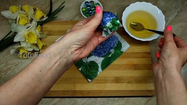 Яйца на Пасху (2021) Декупаж Салфетками - Как Красиво Украсить Яйца на Пасху Своими Руками Без Хими смотреть онлайн