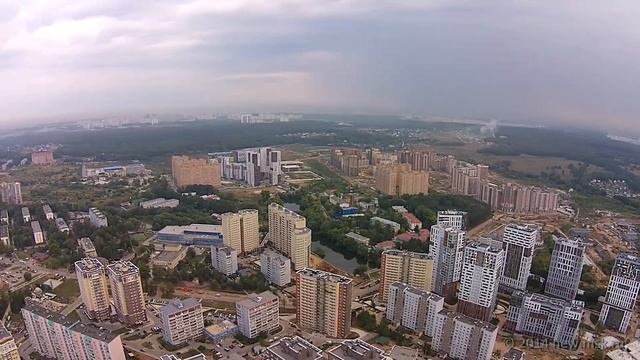 Вид на Коммунарку с воздуха. Часть 6 смотреть онлайн