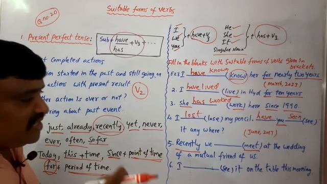 Correct verb forms |Suitable verb forms |Ap state 10th class english grammar@Murthysir смотреть онлайн