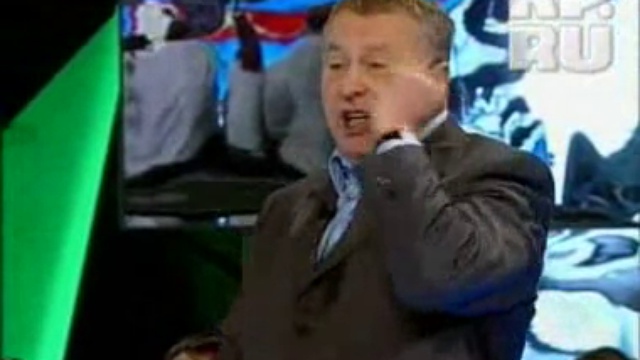 Жириновский, скандал на передаче 
