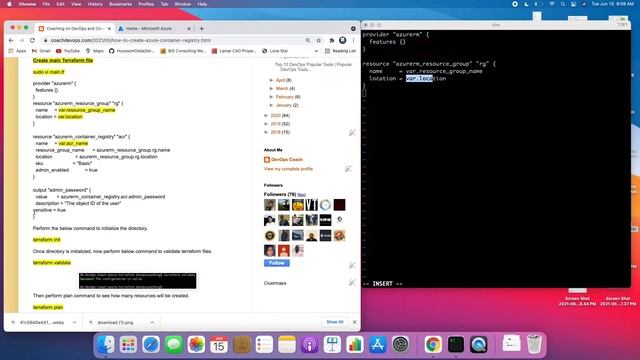Create Azure Container Registry in Azure | Create Docker Container Registry using Terraform in Azur смотреть онлайн