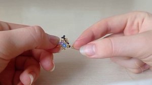 Серёжки бабочки из бисера ?