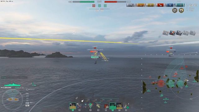 World Record Smolensk Damage - 454k - World of Warships смотреть онлайн