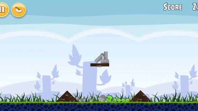 Angry Birds Classic | Poached eggs | Level 14 смотреть онлайн