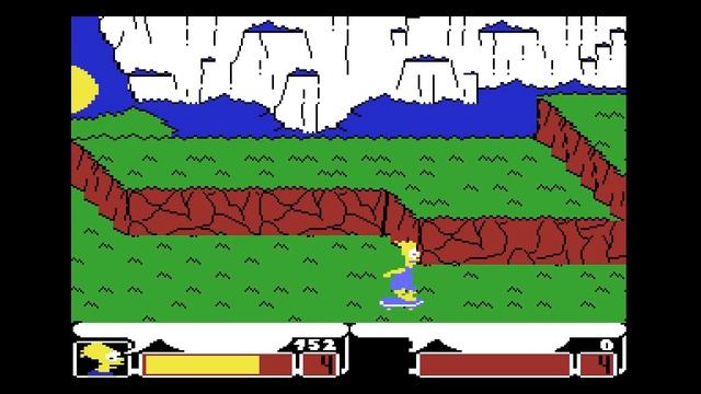 The Simpsons Arcade (Commodore 64) смотреть онлайн