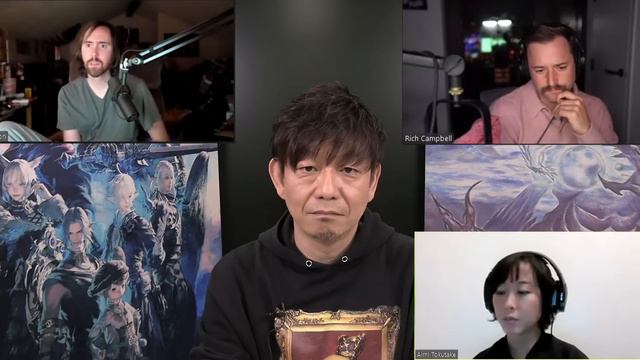 A LEGEND! Asmongold & Rich Interview Yoshi-P | FFXIV Endwalker смотреть онлайн