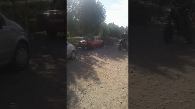 Мини трактор из мотоблока самодельный смотреть онлайн