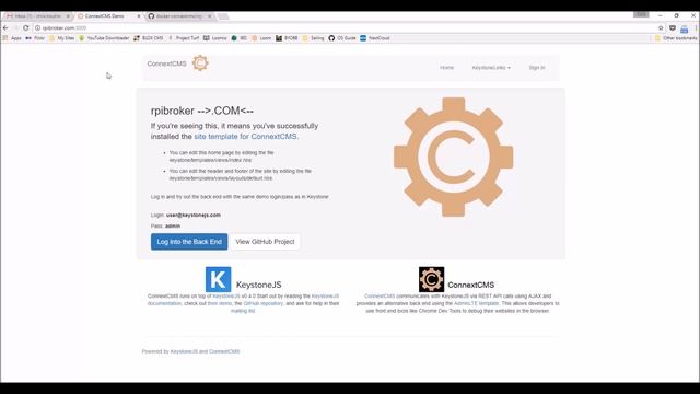 ConnextCMS & Docker - Part 2: Setting up NGINX and SSL HTTPS смотреть онлайн