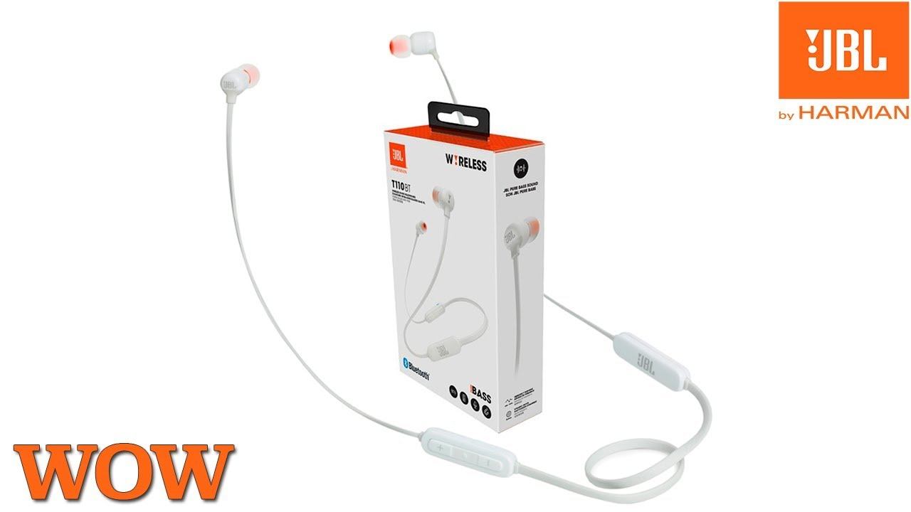 Обзор недорогой Bluetooth гарнитуры JBL T110BT смотреть онлайн