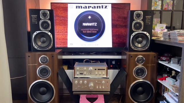 ONKYO PS-77X + TRIO KA-7002 смотреть онлайн
