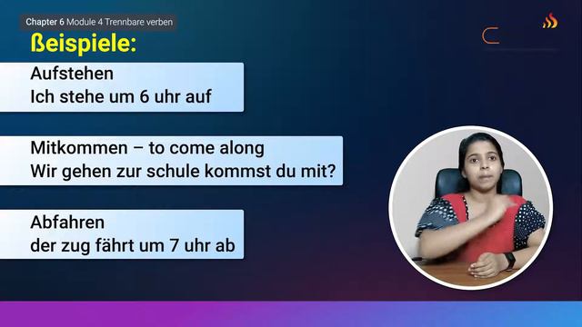 Learn German | Trennbare Verben | Separable verbs | Malayalam | A1 | Chapter 6 | Module 4 | CPTE смотреть онлайн