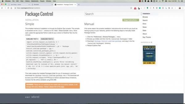 Preview Markdown in Sublime Text 3
