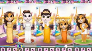 После свадьбы идем в театр в Париже Моя говорящая АНДЖЕЛА ПЯТЬ КОШЕЧЕК # 16