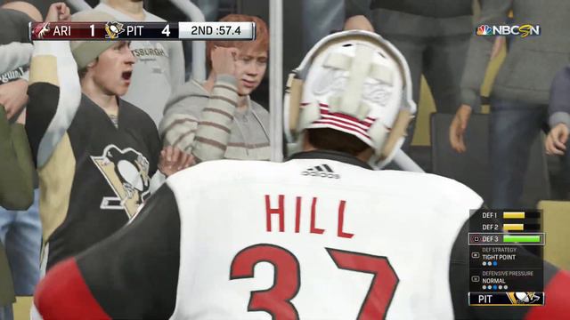 NHL 18 (PS4) - 2017-18 - Game 17 vs Coyotes смотреть онлайн