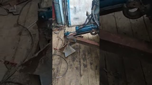 гидравлика УАЗ "плуг" смотреть онлайн