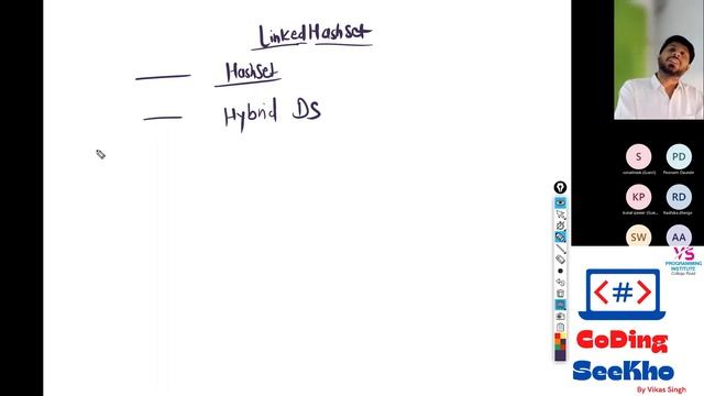 LinkedHashSet in Java | Set in Java Part-2 | Java Tutorial by Vikas Singh Sir In Hindi смотреть онлайн
