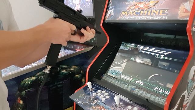 Time Crisis - Crisis Zone (PSCX2/Playstation 2) JUZI Aimtrak Light Gun No FOG fix смотреть онлайн