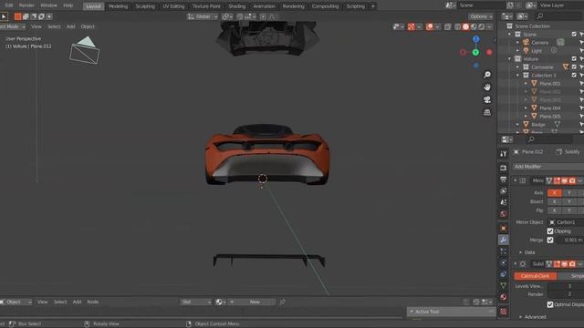 [Blender] Time Lapse : McLaren 720s White Chaser смотреть онлайн