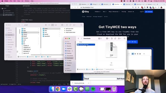 Setting up email HTML editor | TinyMCE Hybrid Self-Host Email Starter Config смотреть онлайн