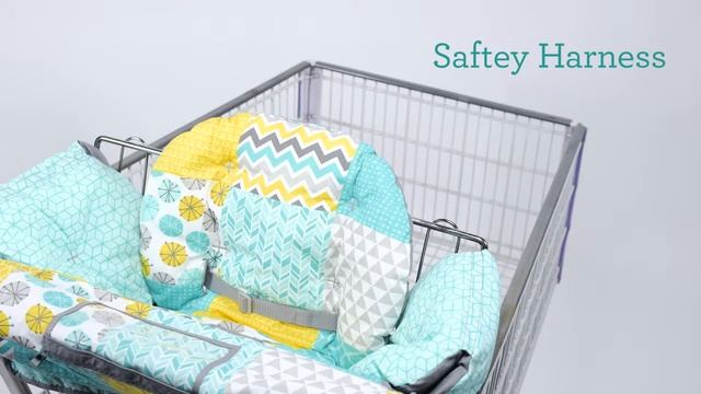 Накидка на сиденья с боковыми бамперами Infantino смотреть онлайн