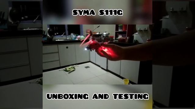 UNBOXING AND TEST SYMA S111G🚁(Malaysia)