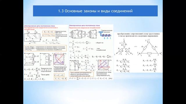 Бакалавриат_АиУ_3 семестр_ТОЭ_Линейные электрические цепи постоянного тока_Лекция 1 смотреть онлайн