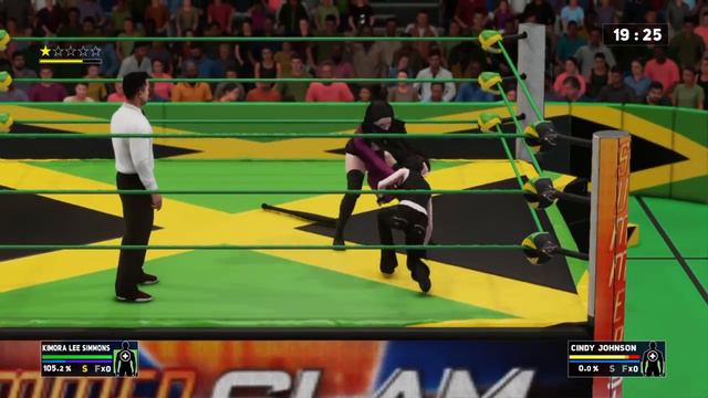 Def Jam 2K18 - Kimora Lee Simmons vs Cindy Johnson - Babylon смотреть онлайн