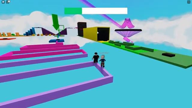 Roblox ЛУЧШИЙ ПАРКУР или Easy Rainbow Parkour! Роблокс топ игры. Играем вместе в роблокс #2 смотреть онлайн