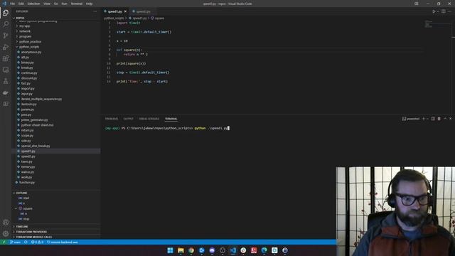 5.1 - Learn Python: A Comparison of Execution Time Using Simple Math смотреть онлайн
