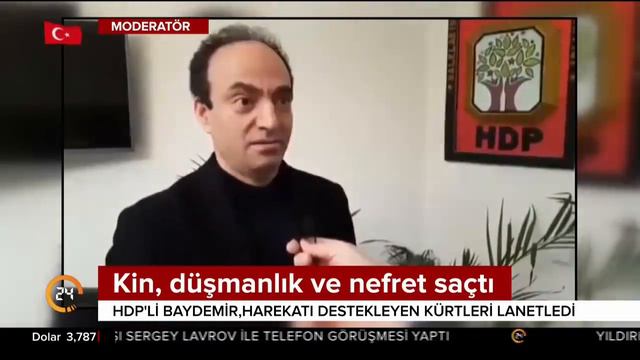 HDP'li Osman Baydemir, #ZeytinDalıHarekatı'nı destekleyen Kürtleri lanetledi смотреть онлайн