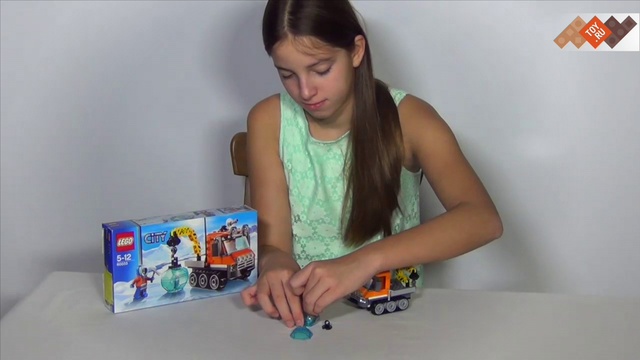 Конструктор Лего Сити (Lego City) Арктический вездеход 60033 смотреть онлайн
