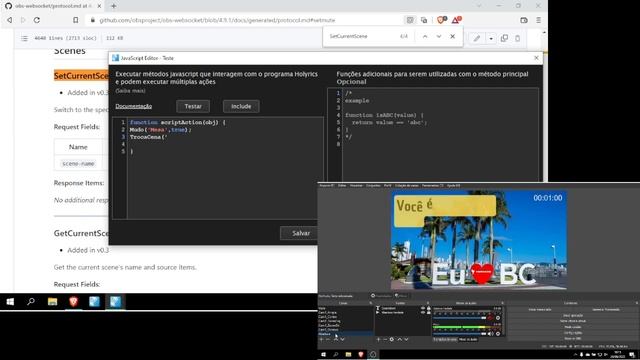 Atualizado OBS 29! Holyrics com Javascript: Total controle sobre o OBS Studio. смотреть онлайн