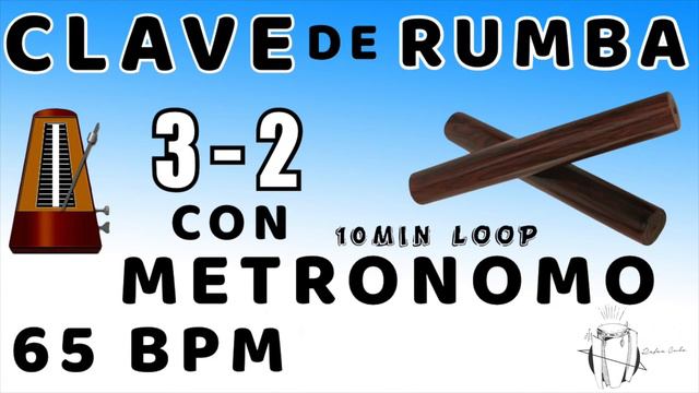 65 BPM METRONOME - RUMBA CLAVE 3 - 2 смотреть онлайн