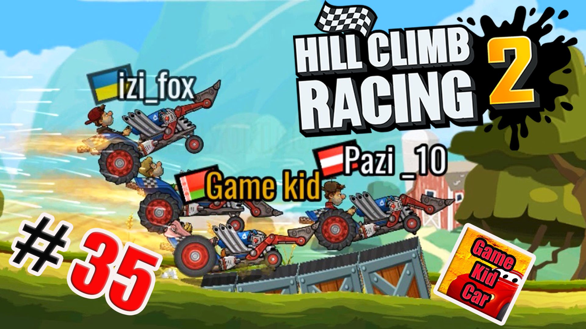 ХИЛЛ КЛИМБ!ГОНКИ НА КУБКИ!ТРАКТОРНЫЕ ВОЙНЫ!БРИЛЛИАНТОВАЯ ЛИГА!Hill Climb Racing 2! # 35 смотреть онлайн
