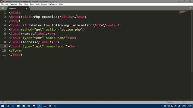 How to use HTML Form with PHP | PHP Examples смотреть онлайн