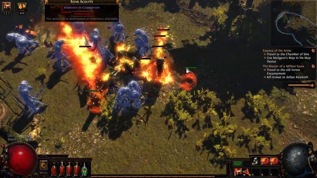 Path of Exile: Fall of Oriath BETA - Flame Totem Chieftain - Ep 11 смотреть онлайн