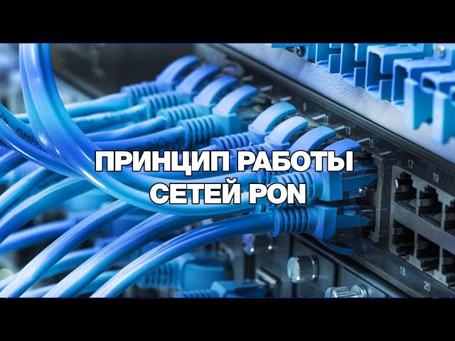 Принцип работы сетей PON смотреть онлайн