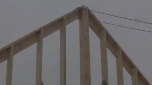Установка фронтона