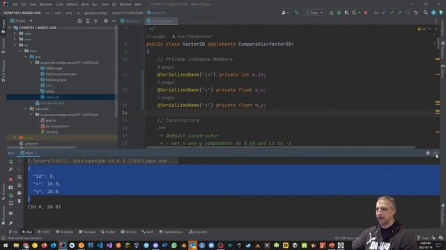 COMP1011 - M2022 - Week 9 - Part 1 - JSON Data: Serializing and Deserializing with Gson смотреть онлайн
