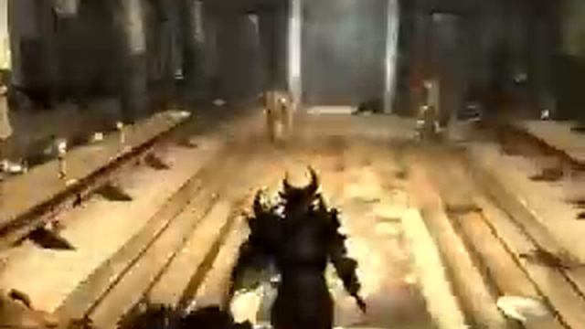 Skyrim Daedric Armor and Weapons Gameplay смотреть онлайн
