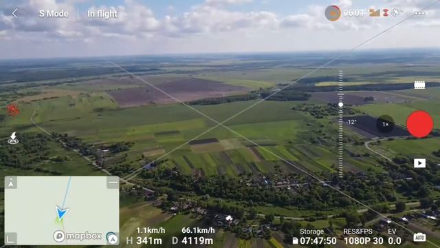 На какое растояние летит MAVIC AIR 2  ( попал в ураганный ветер)