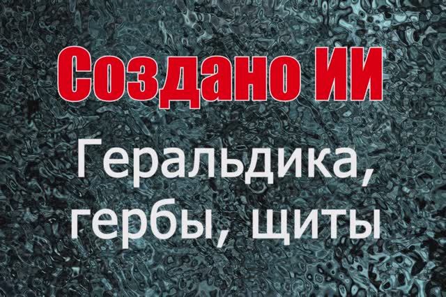 Создано ИИ. Геральдика, гербы, щиты смотреть онлайн