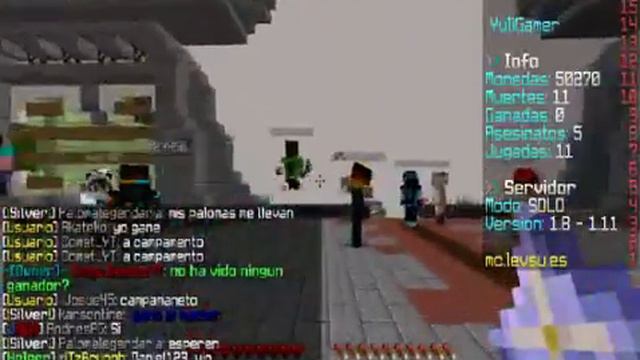 DIRECTO MINECRAFT SERVERS NO PREMIUM | DIA 84 | BATTLE ROYALE, SKYWARS, EGGWARS Y MUGEN смотреть онлайн