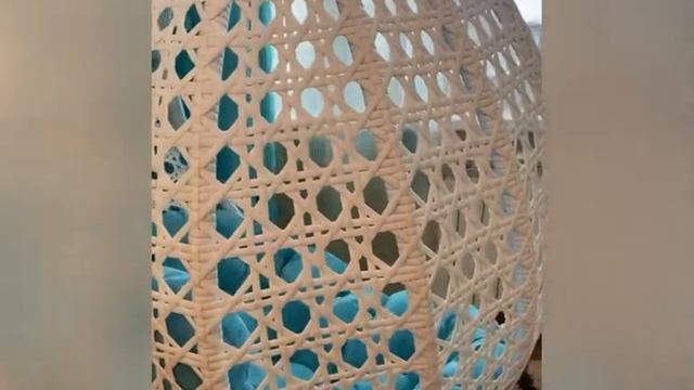 Подвесное кресло капля в ажурном плетении’ смотреть онлайн