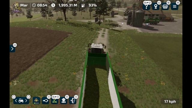 Fs23 Multiplayer | Grass Cut Process In Fs23 | Part - 2 | Timelapse #fs23 #multiplayer