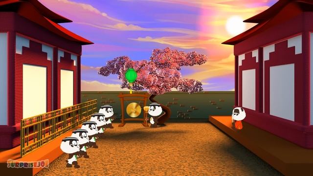 Secret Agent Panda Bo travel around the World and learn Countries - Fun Animation for Kids смотреть онлайн