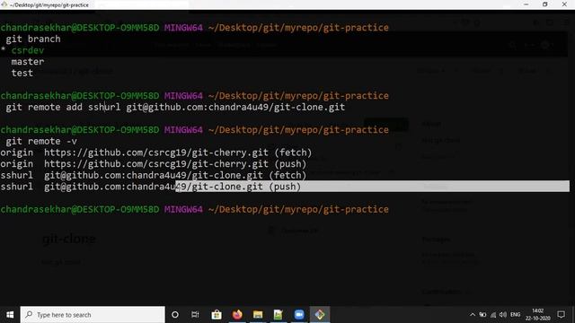 Git For Beginners | How to Generate and configure SSH key | #git смотреть онлайн