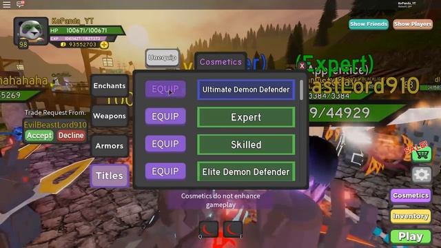 ОБНОВА в ДАНЖЕН КВЕСТ РОБЛОКС ⚔️ ВОЛНЫ МОБОВ ? Roblox Dungeon Quest смотреть онлайн