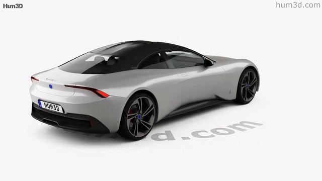 Karma Pininfarina GT 2022 3D model by 3DModels.org смотреть онлайн